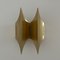 Mid-Century Brass Gothic Wall Lights by Bent Karlby, 1960s, Image 1