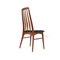 Vintage Danish Dining Room Chairs Eva by Niels Koefoed for Koefoed Hornslet, Set of 6 2