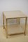 Side Tables in Travertine and 24 Carats of Belgo Chrom, 1970s, Set of 2, Image 2