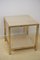 Tables d'Appoint en Travertin et 24 Carats de Belgo Chrom, 1970s, Set de 2 2