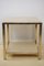 Side Tables in Travertine and 24 Carats of Belgo Chrom, 1970s, Set of 2, Image 5