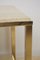 Side Tables in Travertine and 24 Carats of Belgo Chrom, 1970s, Set of 2 7