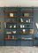 Italian Metal and Brass Library Shelf, 1950s, Image 8