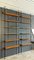 Italian Metal and Brass Library Shelf, 1950s, Image 3