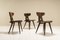 Danish Dining Chairs in Pine by Jacob Kielland-Brandt, 1960s, Set of 3, Image 6