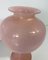 Italienische Vase aus Muranoglas in Rosa & Gold von Barovier & Toso, 1980er 6