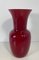 Italienische Vase aus Muranoglas in Rot & Weiß von Venini, 2006 2