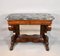 Antique French Louis Philippe Console Table in Mahogany, Image 1