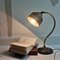 Brutalist Portuguese Industrial Style Articulated Desk Lamp in Black Brass, 1950s 6