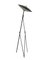 Italienische Tripode Stehlampe aus schwarz lackiertem Metall & Messing, 2010er 4
