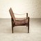 Danish Brown Canvas Safari Chair by Kaare Klint for Rud. Rasmussen, 1950s 10