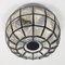 Lampada ad incasso Mid-Century minimalista in vetro e ferro di Limburg, anni '60, Immagine 1