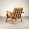 Danish GE240 Cigar Chair in Beech by Hans Wegner for Getama, 1950s, Image 5