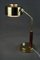 Vintage Swedish Table Lamp in Brass for BJS Skellefteå, 1950s, Image 2