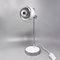 Lampe de Bureau Eyeball Blanche par Veneta Lumi, Italie, 1970s 2