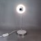Lámpara de mesa Eyeball italiana en blanco de Veneta Lumi, años 70, Imagen 6