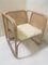 Vintage Stuhl aus Rattan und Binse 5