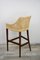 Bar Stool in Wooden and Rattan, France 12