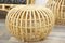 Large Rattan Ottoman by Franco Albini, Italy, 1950s, Image 1