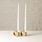 Swedish Candlesticks in Brass by Arthur Pe, 1960s, Set of 2, Image 3