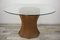 Round Rattan Round Dining Table, Italy, 1970s, Image 2