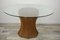 Round Rattan Round Dining Table, Italy, 1970s 16