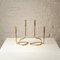 Danish Serpentine Candleholders in Brass from Illums Bolighus, 1960s, Set of 2, Image 4