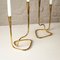 Danish Serpentine Candleholders in Brass from Illums Bolighus, 1960s, Set of 2 8