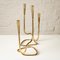 Danish Serpentine Candleholders in Brass from Illums Bolighus, 1960s, Set of 2, Image 11