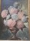 Natura morta floreale, fine XIX secolo, olio su tela, Immagine 4