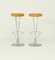 Vintage Stools by Piet Hein for Fritz Hansen, 1995, Set of 2 1