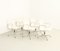 EA108 Chairs in Aluminum by Charles and Ray Eames for Vitra, 2006, Set of 6 8