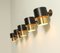 Scandinavian Sconce in Brass and Metal, 1960s, Image 3