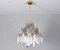 Large Mid-Century Modern Italian Triedri Chandelier in Murano Glass by Paolo Venini for Venini, 1960s, Image 2