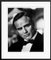 Serious Marlon Brando, 1962 / 2022, Black and White Archival Pigment Print 1