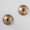 Mid-Century Italian Brass Wall or Ceiling Lights, Set of 2, Image 1