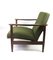 GFM-142 Chair in Green Olive Boucle attributed to Edmund Homa, 1970s 10