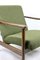 GFM-142 Chair in Green Olive Boucle attributed to Edmund Homa, 1970s 4
