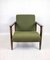 GFM-142 Chair in Green Olive Boucle attributed to Edmund Homa, 1970s 3