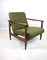 GFM-142 Chair in Green Olive Boucle attributed to Edmund Homa, 1970s 5