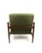 GFM-142 Chair in Green Olive Boucle attributed to Edmund Homa, 1970s 8