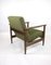 GFM-142 Chair in Green Olive Boucle attributed to Edmund Homa, 1970s 9