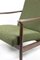 GFM-142 Chair in Green Olive Boucle attributed to Edmund Homa, 1970s 6