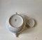 Mid-Century White Porcelain Corinth Tea Pot by Martin Hunt Corinth for Bing & Grondahl, 1970s 7