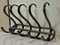 Beech Wall Coat Rack in Style of Thonet, 1940s 1