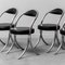 Chairs in Eco-Leather in the Style of Giotto Stoppino, 1970s, Set of 6 2