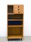 Mid-Century Italian Cabinet in Wood and Glass, 1950s, Image 3