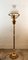 Brass and Opal Glass Floor Lamp, Image 2
