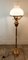 Lámpara de pie de latón y vidrio opalino, Imagen 15