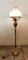 Brass and Opal Glass Floor Lamp, Image 5
